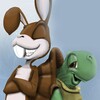 Икона A Lebre e a Tartaruga