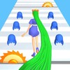 Biểu tượng LongHair Girl Runner Hair 3D