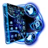 ไอคอน Dark Blue Fractal Theme Launcher