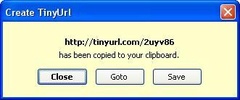TinyURL Creator screenshot 2